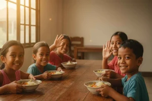 Sedekah Beras Panti Asuhan Yamubina Setiap Butir Jadi Berkah Jariyah Seumur Hidup